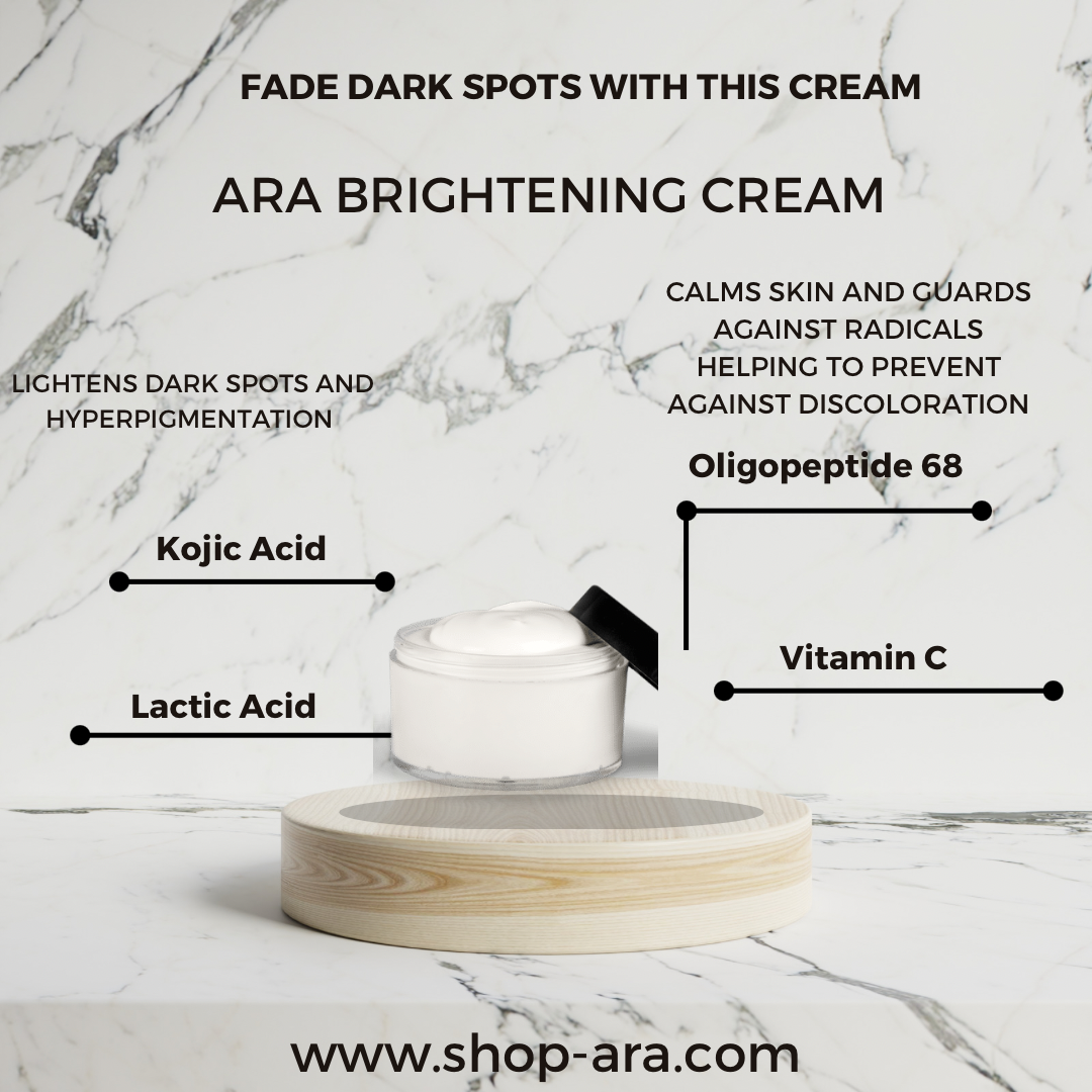 Buy Online Premium Quality Skin brightening cream custom cream for dark spot, anti-aging | Shop for the Best Anti-aging Skincare Products - Ara by Ageless